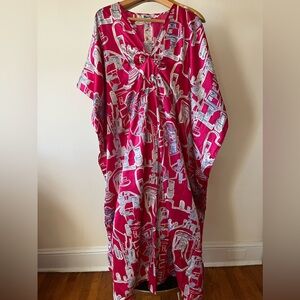 Vintage pink caftan